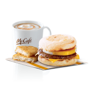 Chicken Sausage McMuffin w/Egg Meal